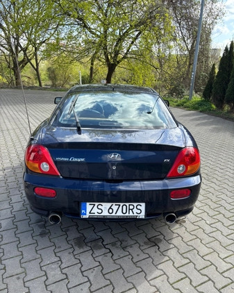 Hyundai Coupe cena 10900 przebieg: 170000, rok produkcji 2004 z Szczecin małe 211